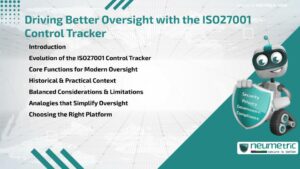 Driving Better Oversight with the ISO27001 Control Tracker