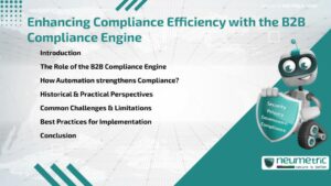 Journal (General Articles) | Neumetric Enhancing Compliance Efficiency with the B2B Compliance Engine