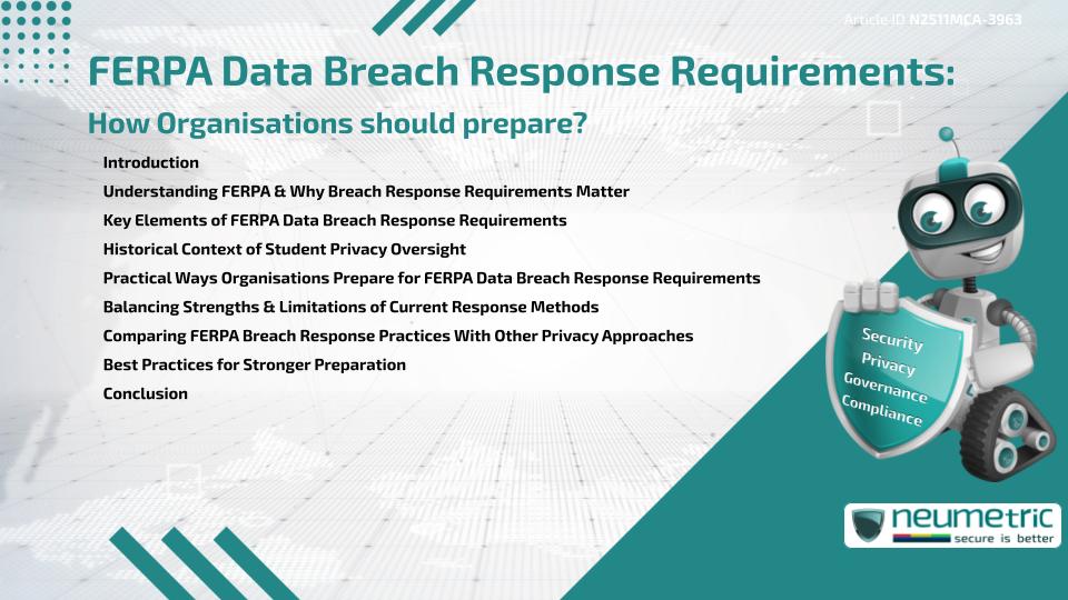 FERPA Data Breach Response Requirements & How Organisations should prepare