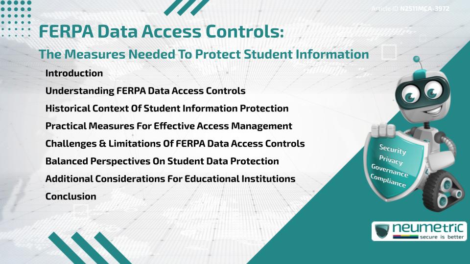 FERPA Data Access Controls & The Measures Needed To Protect Student Information
