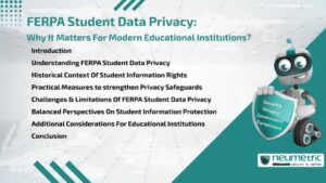 Journal (General Articles) | Neumetric FERPA Student Data Privacy & Why It Matters For Modern Educational Institutions