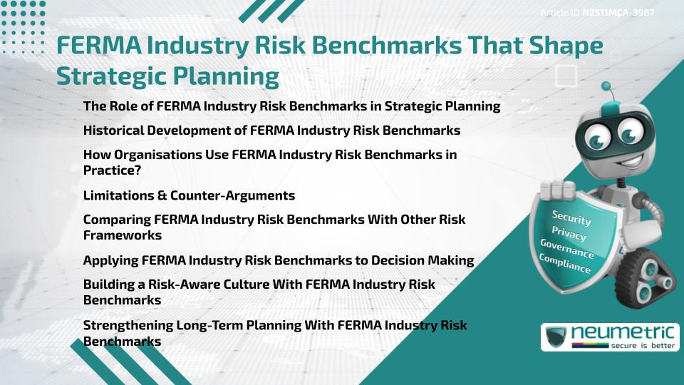 FERMA Industry Risk Benchmarks That Shape Strategic Planning