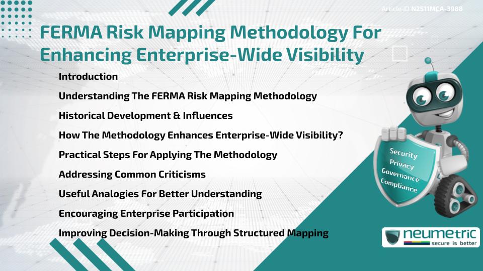 FERMA Risk Mapping Methodology For Enhancing Enterprise-Wide Visibility