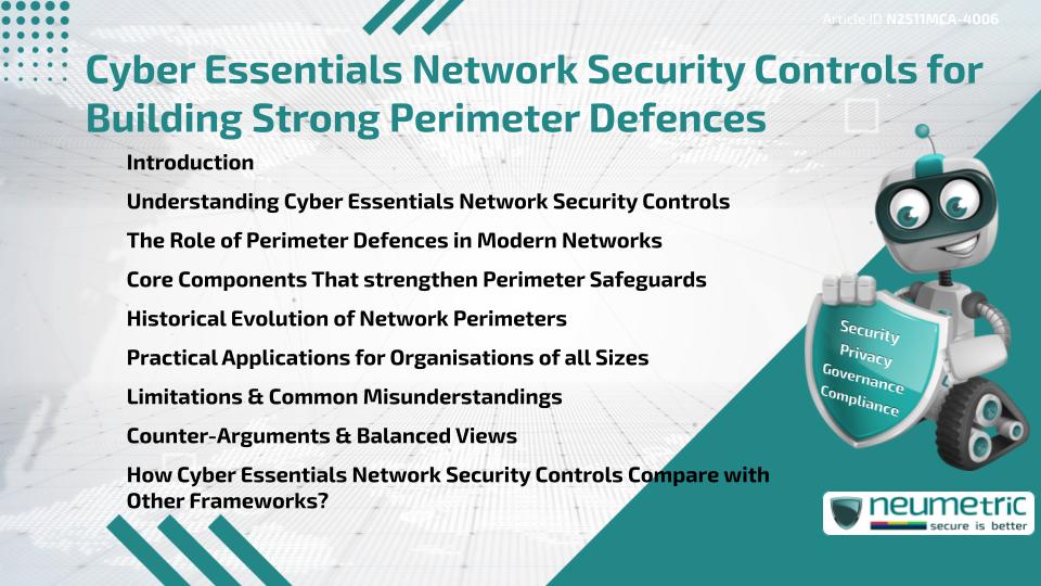Cyber Essentials Network Security Controls for Building Strong Perimeter Defences