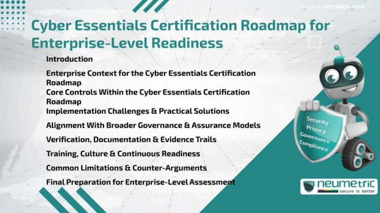 Cyber Essentials Certification Roadmap for Enterprise-Level Readiness