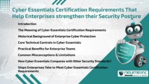 Journal (General Articles) | Neumetric Cyber Essentials Certification Requirements That Help Enterprises strengthen their Security Posture