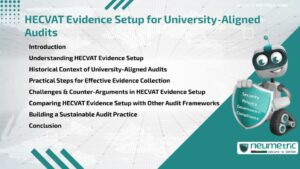 Journal (General Articles) | Neumetric HECVAT Evidence Setup for University-Aligned Audits