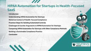 Journal (General Articles) | Neumetric HIPAA Automation for Startups in Health-Focused SaaS