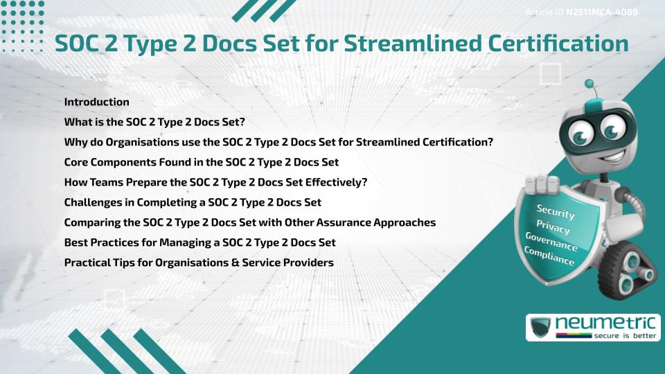 SOC 2 Type 2 Docs Set for Streamlined Certification