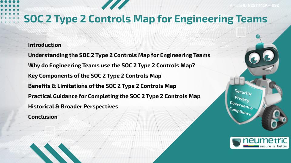 SOC 2 Type 2 Controls Map for Engineering Teams