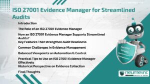 Journal (General Articles) | Neumetric ISO 27001 Evidence Manager for Streamlined Audits