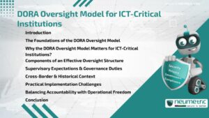 DORA Oversight Model for ICT-Critical Institutions