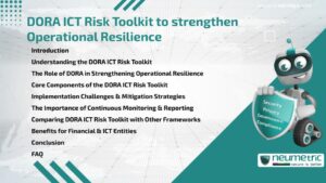 Journal (General Articles) | Neumetric DORA ICT Risk Toolkit to strengthen Operational Resilience