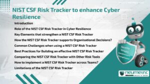 NIST CSF Risk Tracker to enhance Cyber Resilience