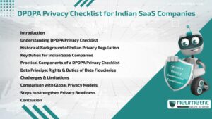 DPDPA Privacy Checklist for Indian SaaS Companies