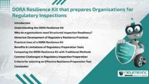 DORA Resilience Kit that prepares Organisations for Regulatory Inspections