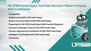 Journal (General Articles) | Neumetric ISO 27001 Audit Steps That Help Decision-Makers Prepare With Confidence