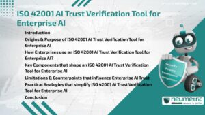 ISO 42001 AI Trust Verification Tool for Enterprise AI