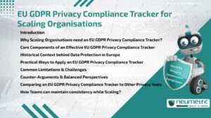 EU GDPR Privacy Compliance Tracker for Scaling Organisations