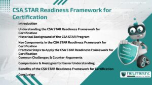 Journal (General Articles) | Neumetric CSA STAR Readiness Framework for Certification