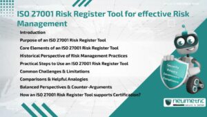 ISO 27001 Risk Register Tool for effective Risk Management