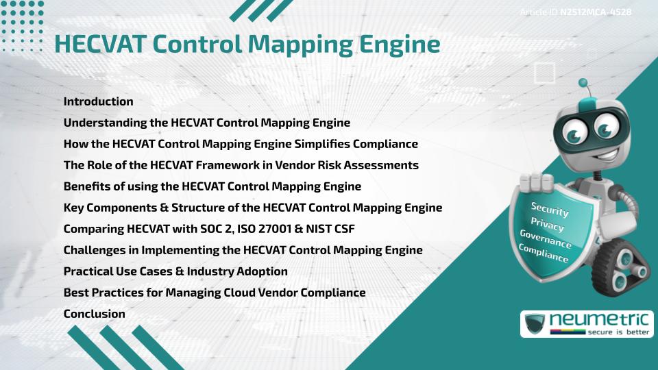 HECVAT Control Mapping Engine