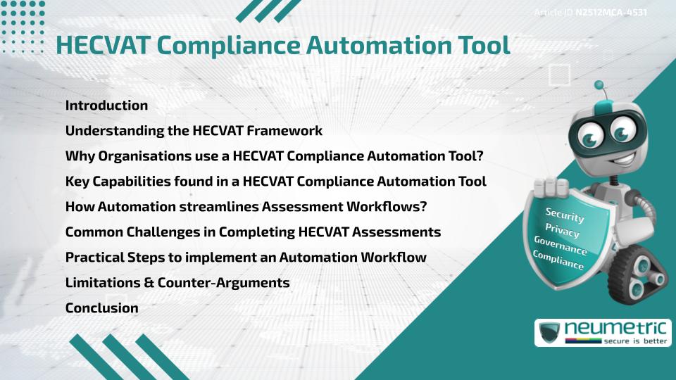 HECVAT Compliance Automation Tool