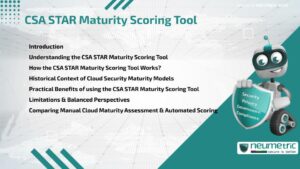 Journal (General Articles) | Neumetric CSA STAR Maturity Scoring Tool