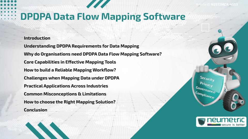 DPDPA Data Flow Mapping Software
