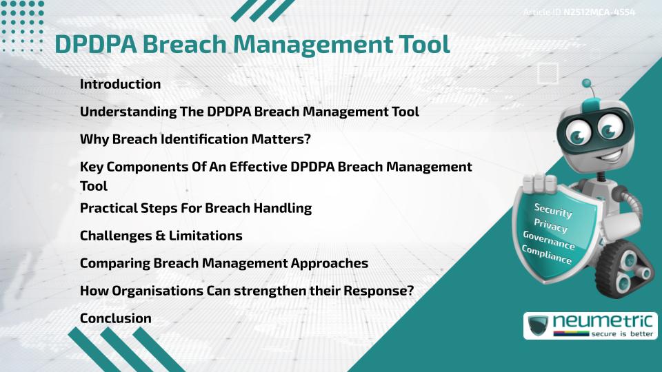 DPDPA Breach Management Tool