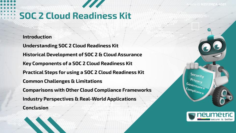 SOC 2 Cloud Readiness Kit