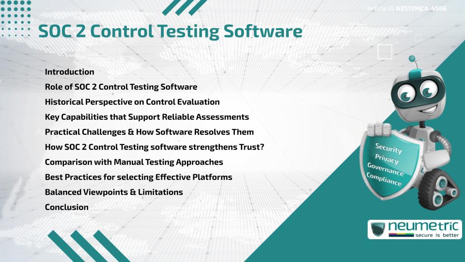 SOC 2 Control Testing Software