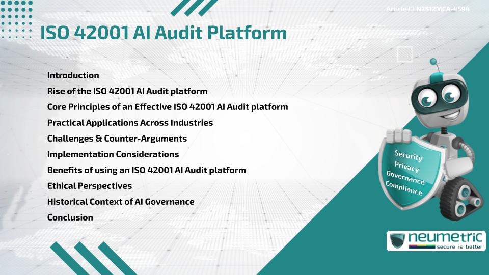 ISO 42001 AI Audit Platform