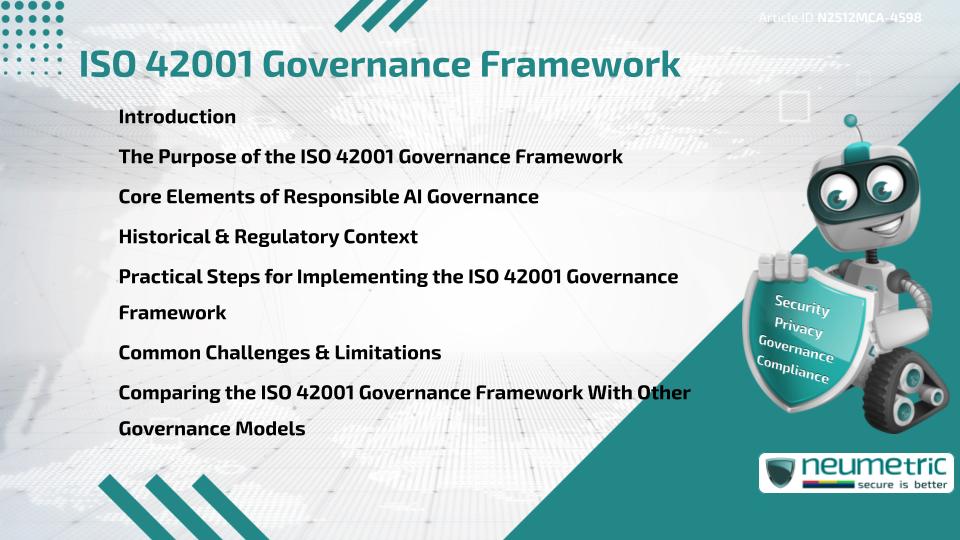 ISO 42001 Governance Framework