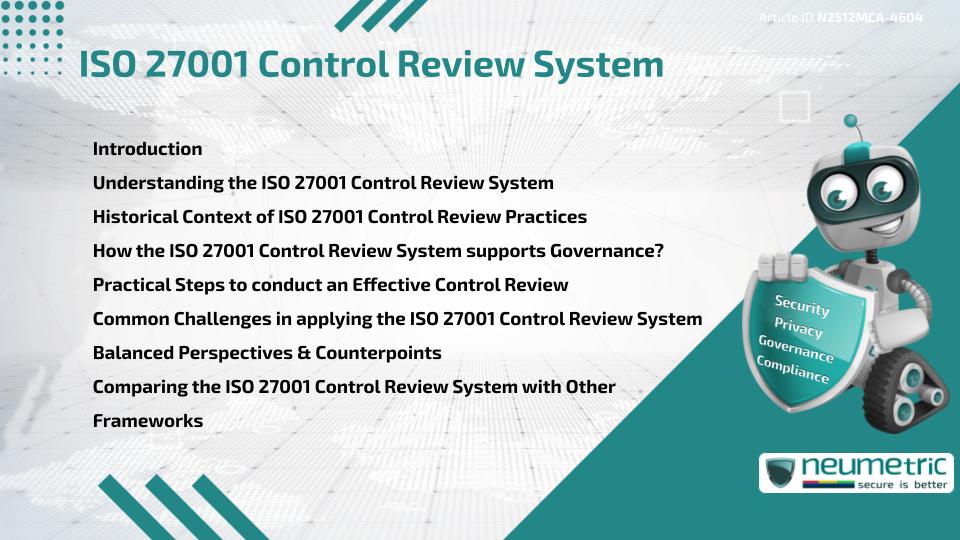 ISO 27001 Control Review System