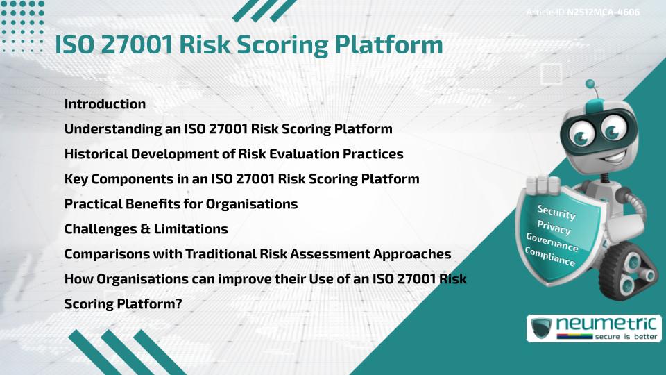 ISO 27001 Risk Scoring Platform
