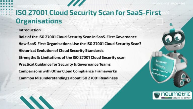 Iso Security.cloud ISO 27001 Cloud Security Scan for SaaS-First Organisations