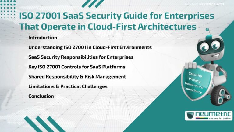 ISO 27001 SaaS Security Guide for Enterprises That Operate in Cloud ...