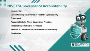 Journal (General Articles) | Neumetric NIST CSF Governance Accountability
