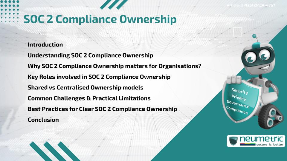 SOC 2 Compliance Ownership