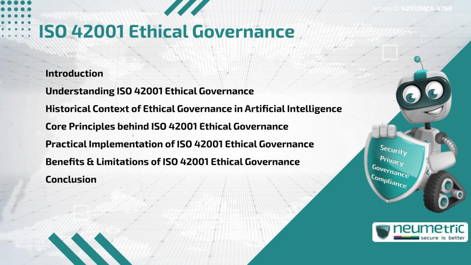 ISO 42001 Ethical Governance