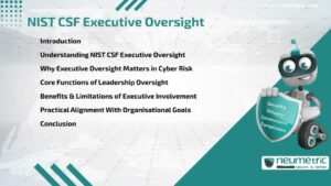 Journal (General Articles) | Neumetric NIST CSF Executive Oversight
