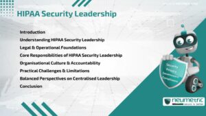 Journal (General Articles) | Neumetric HIPAA Security Leadership