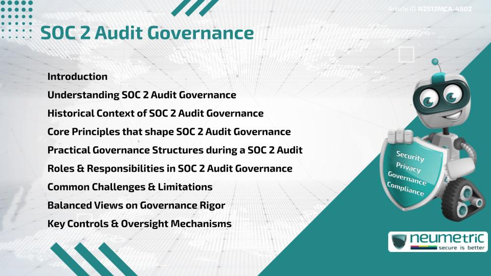 SOC 2 Audit Governance