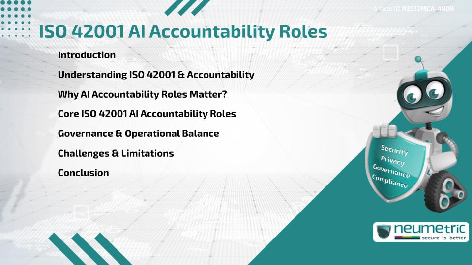ISO 42001 AI Accountability Roles