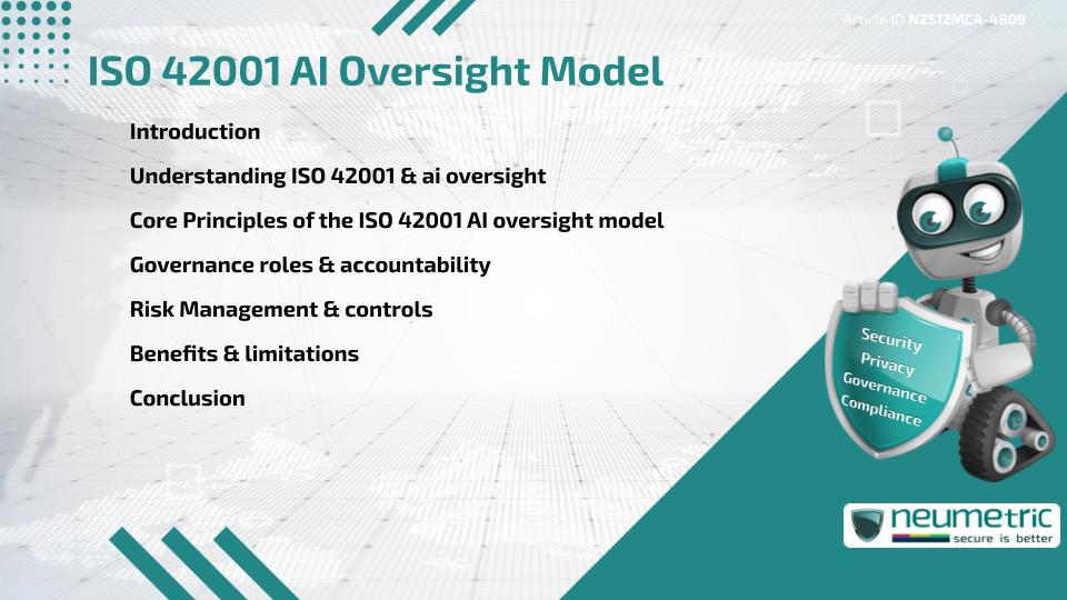ISO 42001 AI Oversight Model