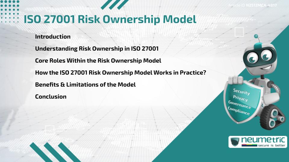 ISO 27001 Risk Ownership Model