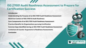 ISO 27001 Audit Readiness Assessment to Prepare for Certification Success