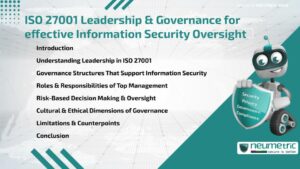 ISO 27001 Leadership & Governance for effective Information Security Oversight