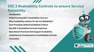 SOC 2 Availability Controls to ensure Service Reliability